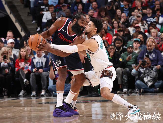 灰熊本赛季三战快船全胜，单场最多赢18分